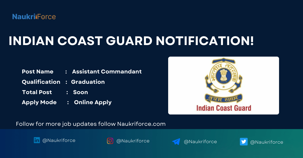 Coast Guard Assistant Commandant Online Form 2024