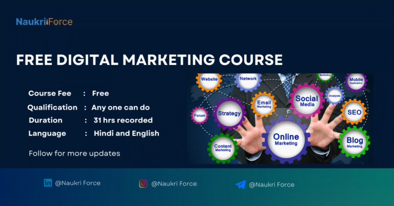 Free Digital Marketing Course