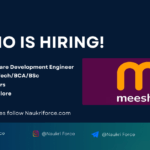 Meesho hiring for Software Engineer 2024