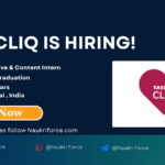 Tata Cliq Creative & Content internship