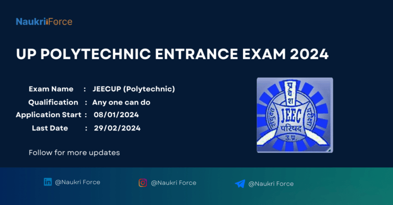 UP Polytechnic Entrance Exam 2024